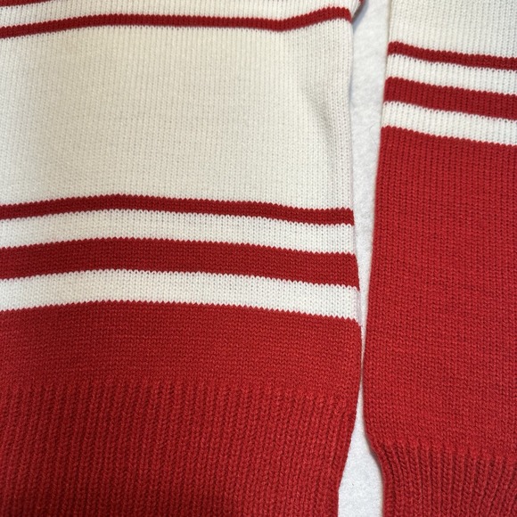 Rare Vintage Arkansas Razorback V Neck Womens Knit Sweater Size Med Made In USA - Picture 6 of 8